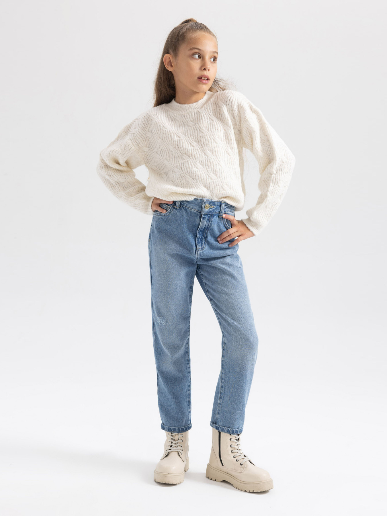 Прямі джинси DeFacto модель A7924A8-NM28 Фото