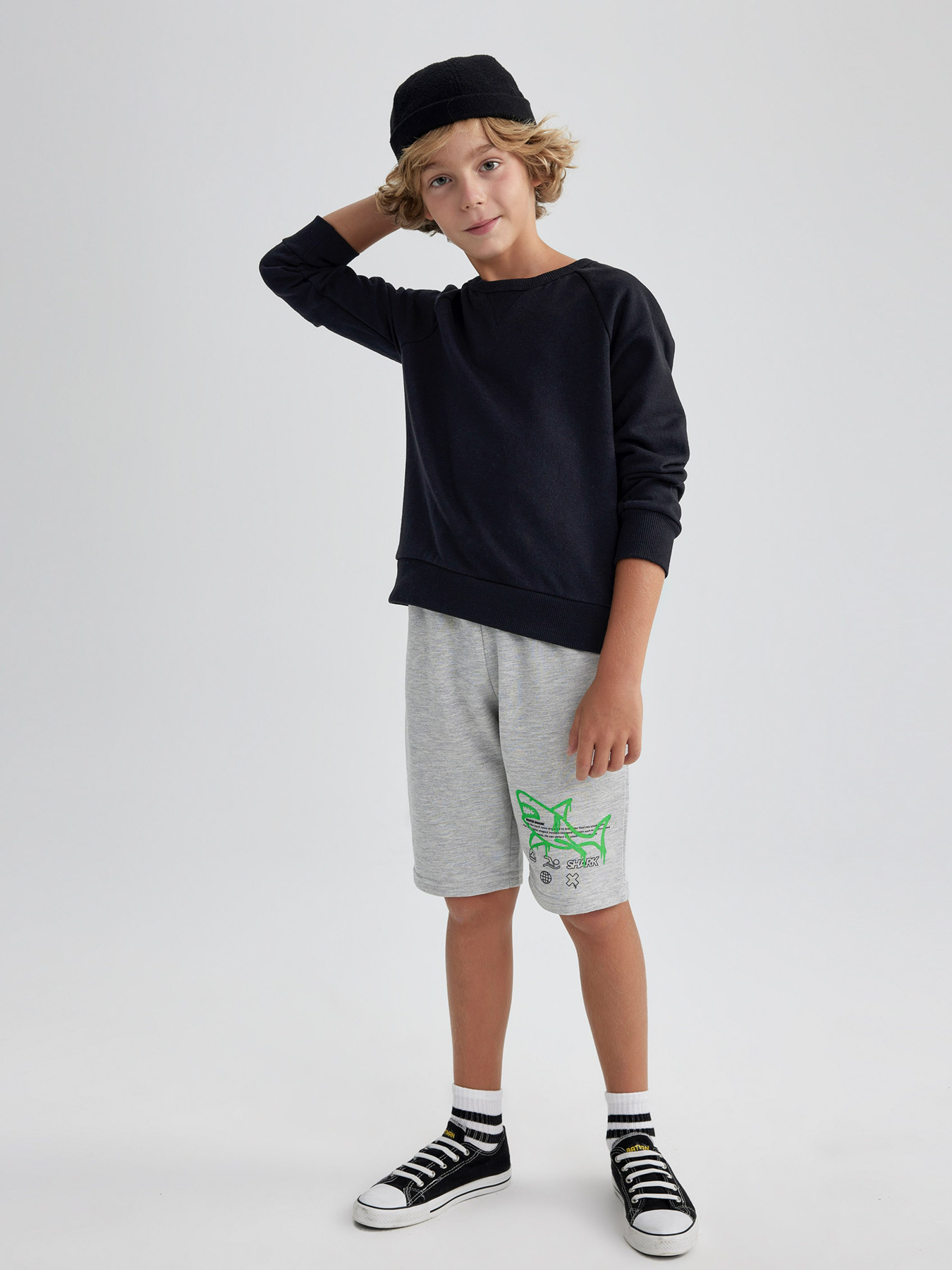 Свитшот DeFacto модель A9391A8-BK81 Фото