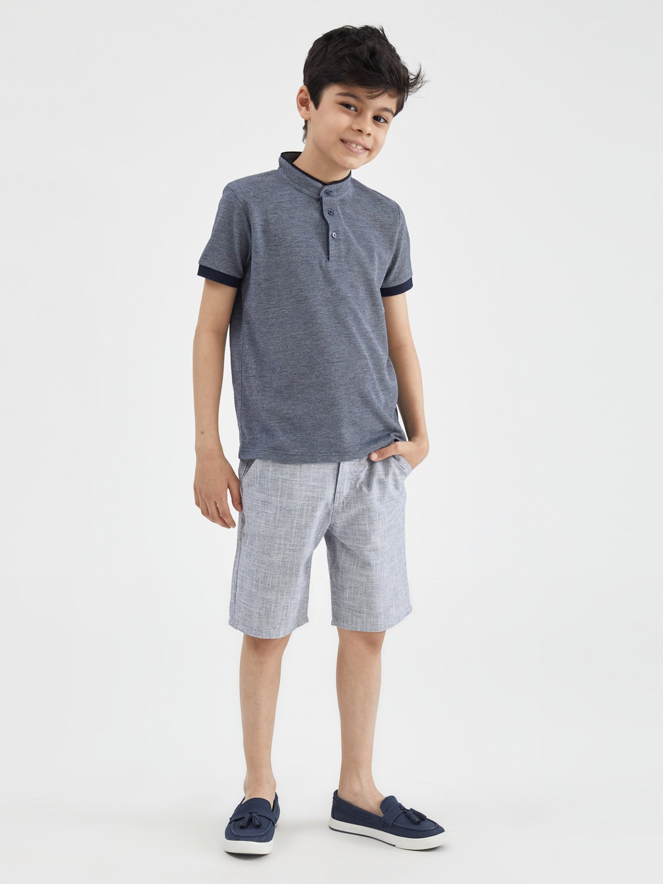 Поло DeFacto модель U3184A6-NV64 Поло DeFacto модель U3184A6-NV64 Фото