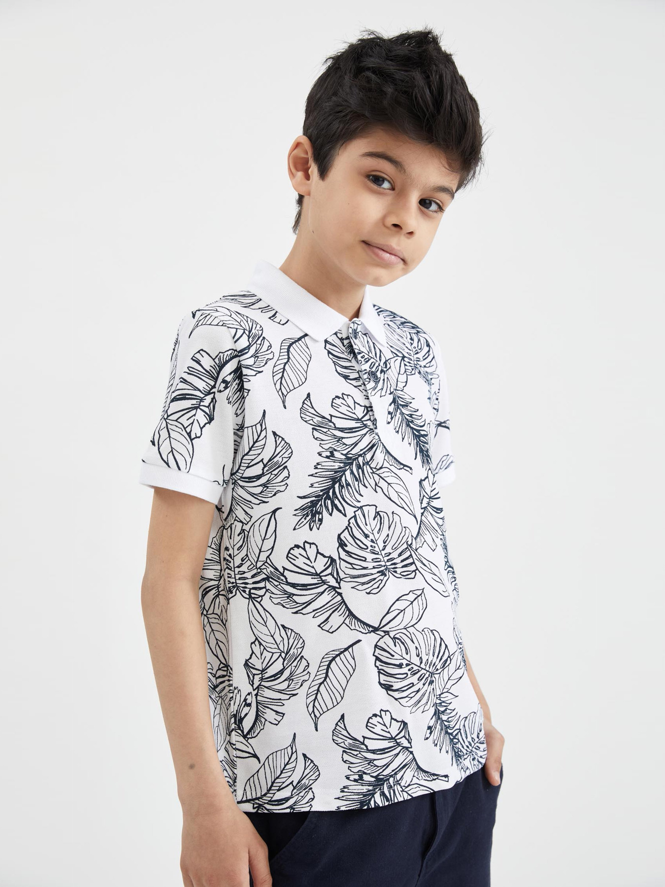 Поло DeFacto модель U3253A6-WT34 Фото