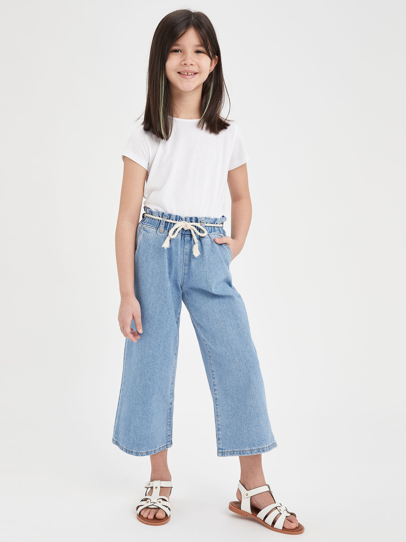 Широкие джинсы DeFacto модель T3215A6-BE394 Фото