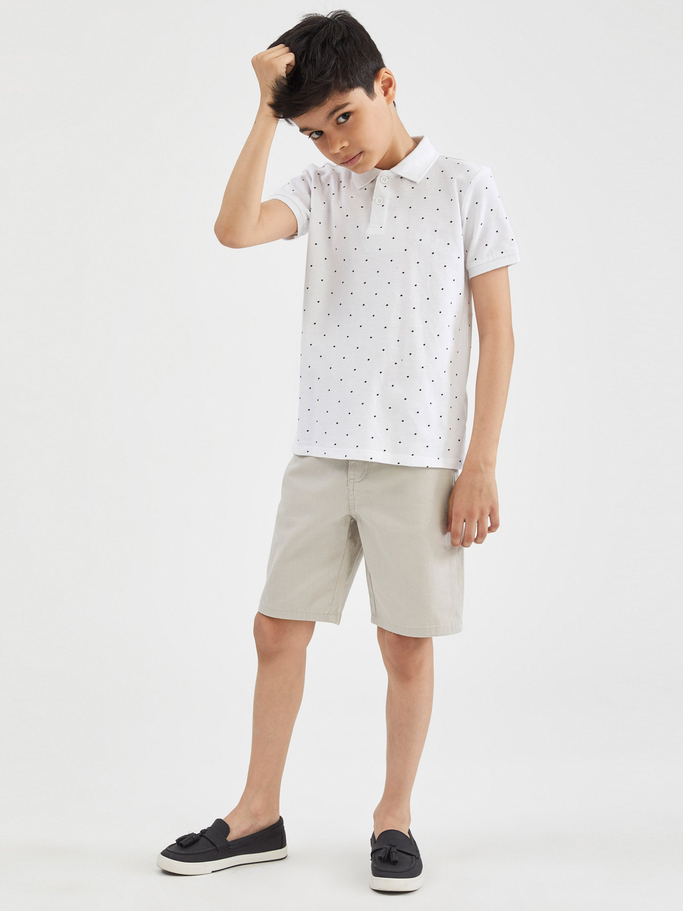 Поло DeFacto модель T3114A6-WT34 Фото