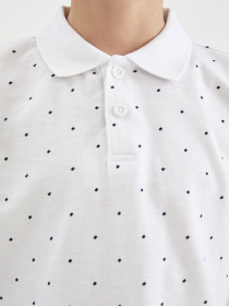 Поло DeFacto модель T3114A6-WT34 Поло DeFacto модель T3114A6-WT34 Фото