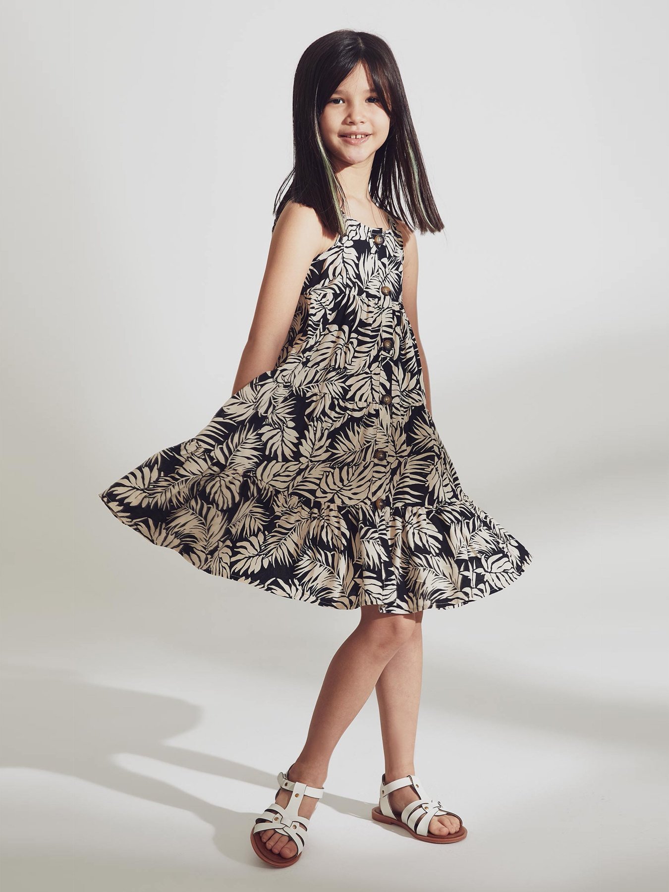 Платье миди DeFacto модель T9667A6-BK27 Фото