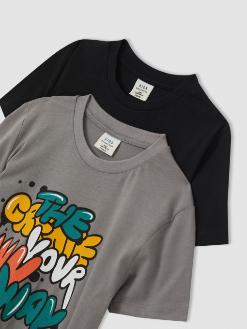 Набір футболок DeFacto модель U3700A6-GR129 Фото