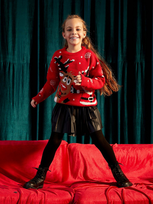 Джемпер DeFacto модель U6118A6-RD296 Фото