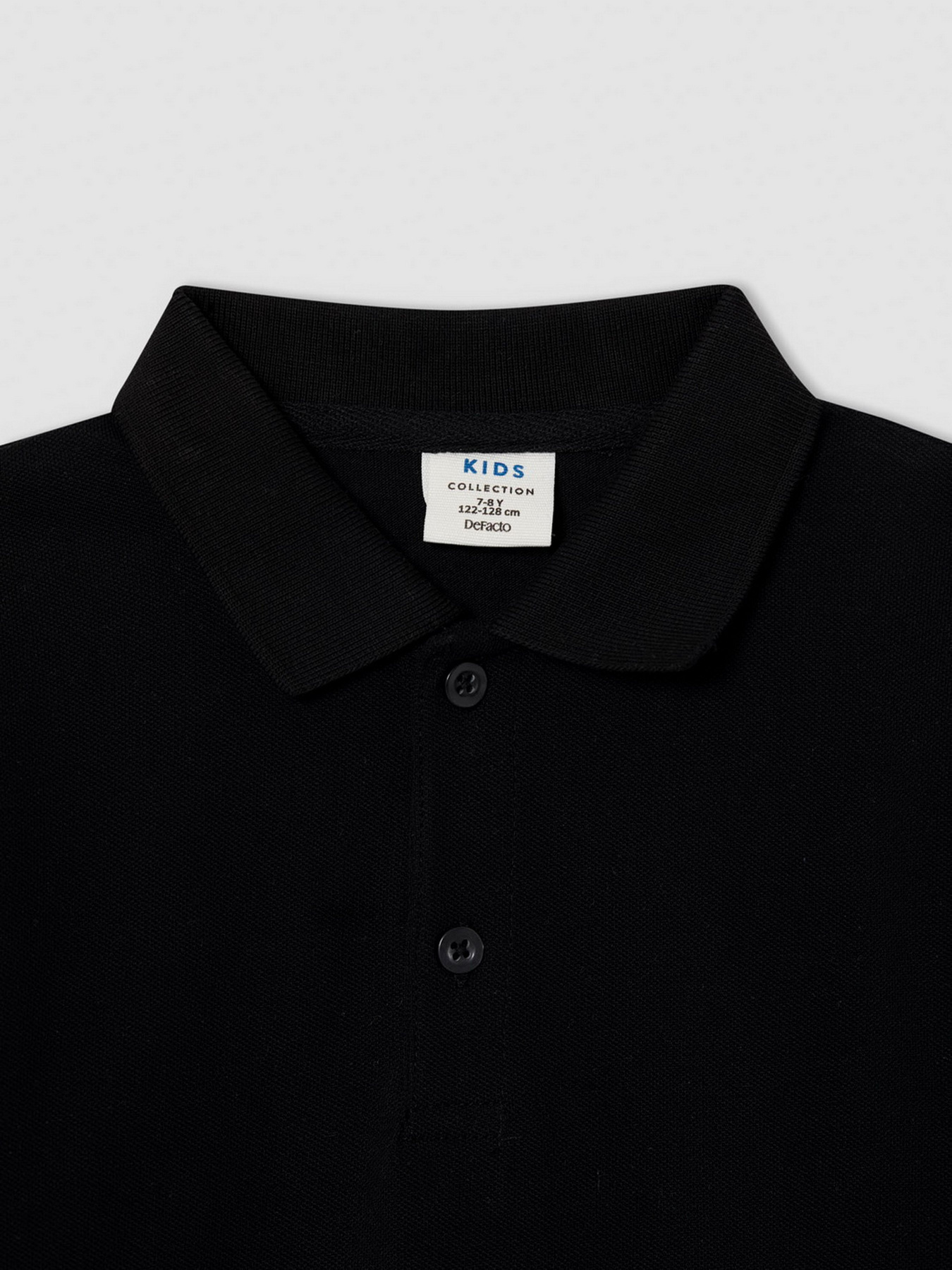 Поло DeFacto модель V9752A6-BK27 Фото