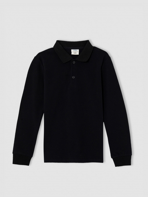 Поло DeFacto модель V9752A6-BK27 Фото