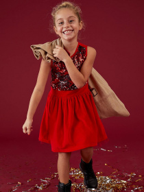 Платье миди DeFacto модель S6096A6-RD56 Фото