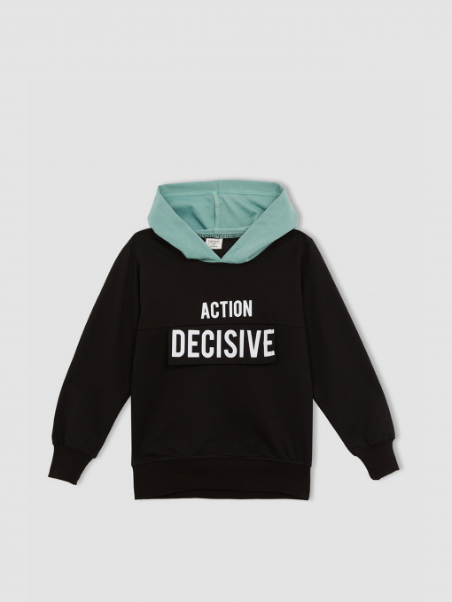 Худи DeFacto модель X4908A6-BK81 Фото