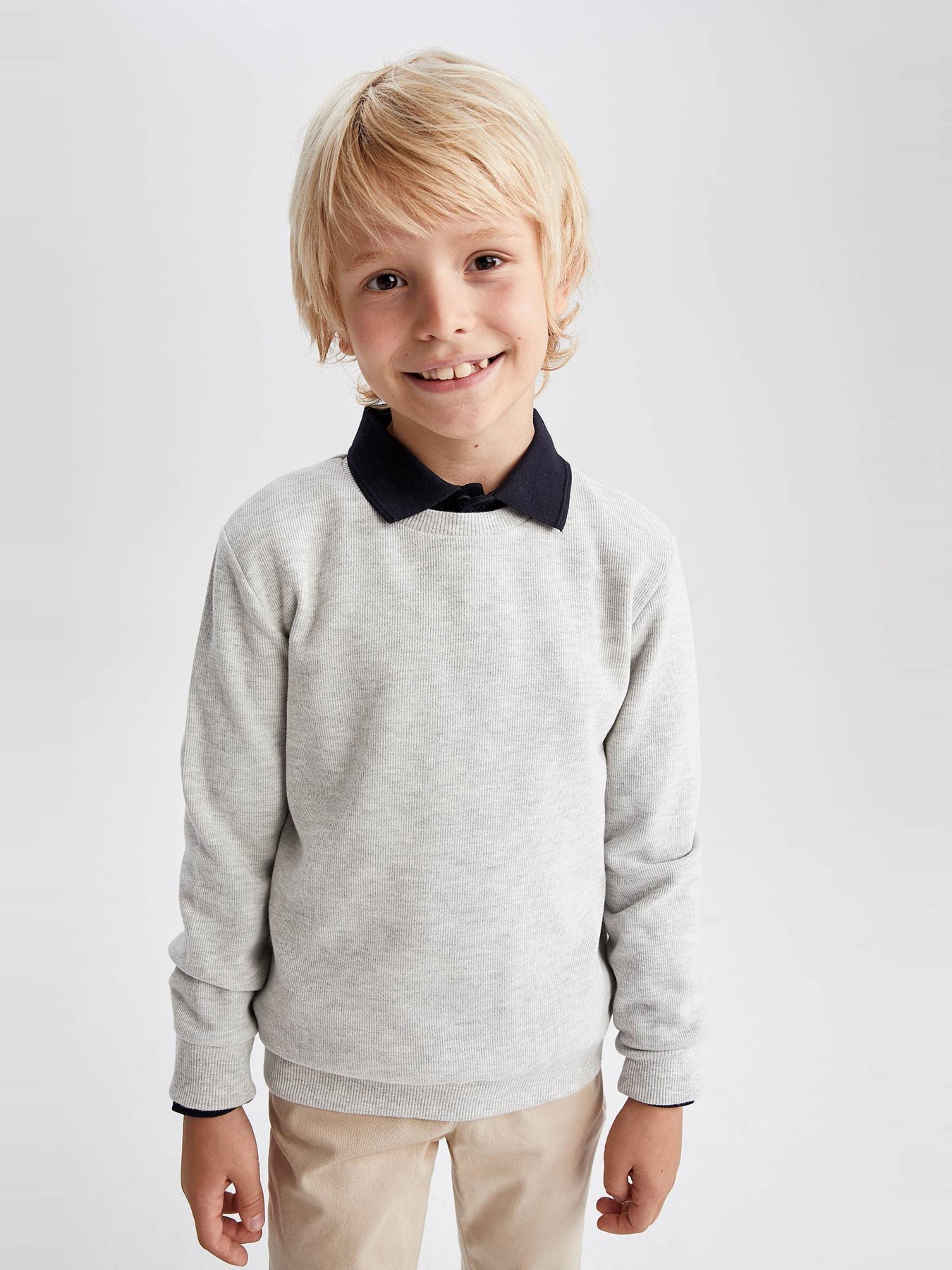 Джемпер DeFacto модель L0311A6-GR400 Фото