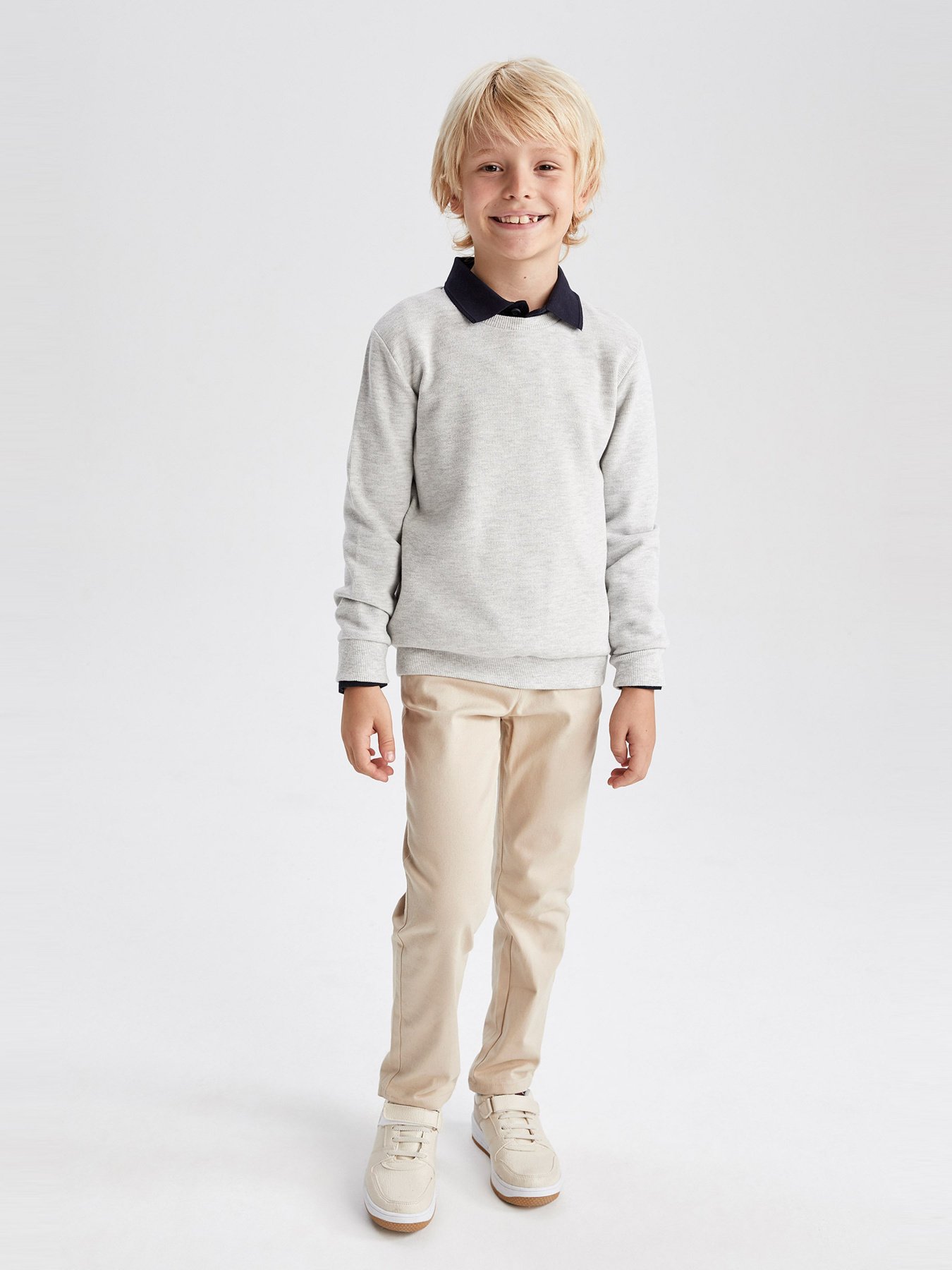 Джемпер DeFacto модель L0311A6-GR400 Фото