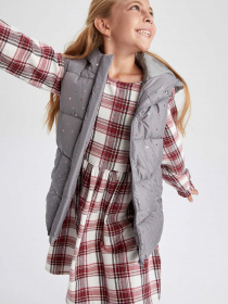 Жилет с утеплителем DeFacto модель X5979A6-GR453 Фото