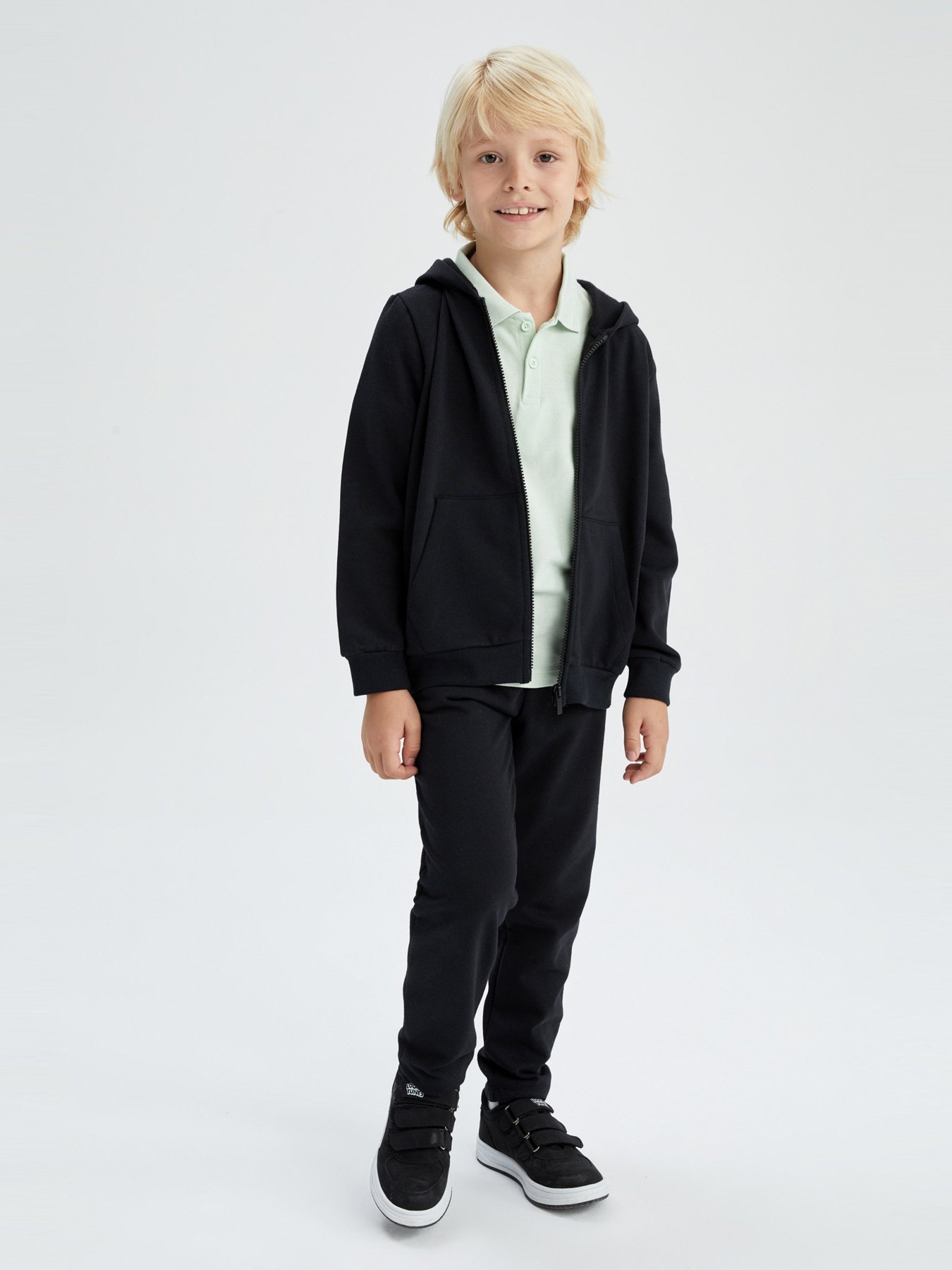 Кофта спортивная DeFacto модель X7459A6-BK81 Фото