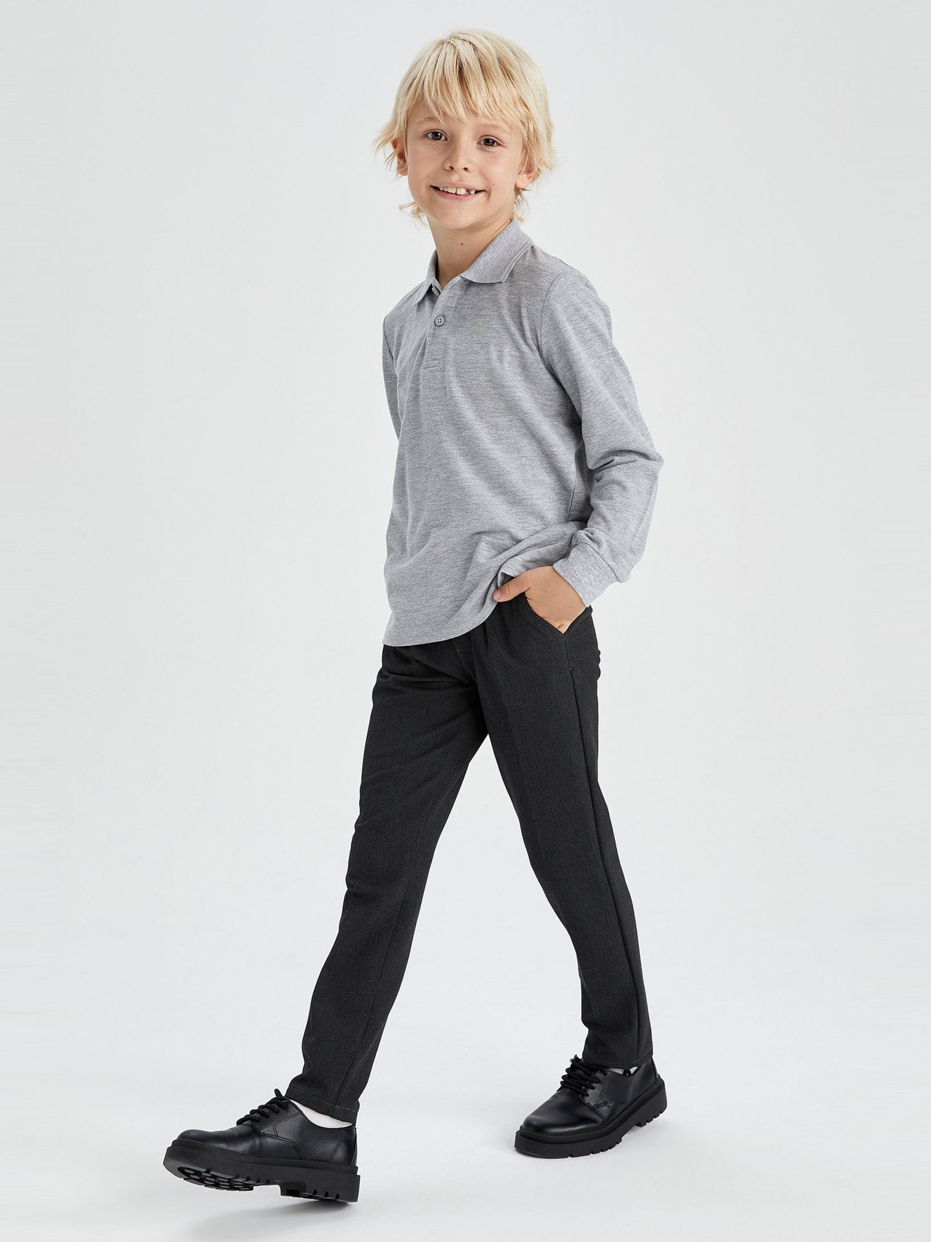 Поло DeFacto модель L0288A6-GR210 Фото