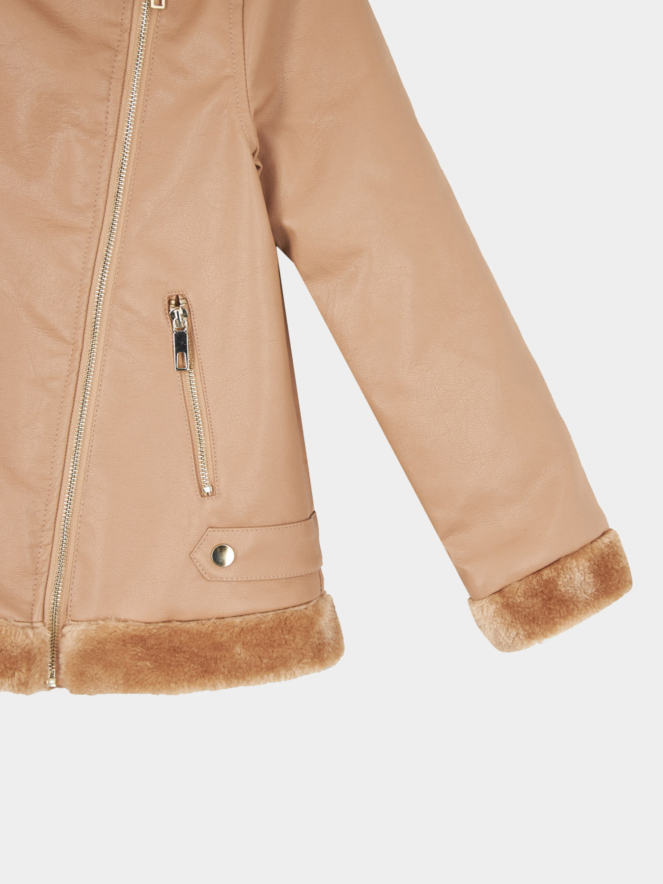 Шкіряна куртка DeFacto модель U4292A6-PN261 Фото