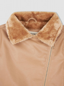 Шкіряна куртка DeFacto модель U4292A6-PN261 Фото