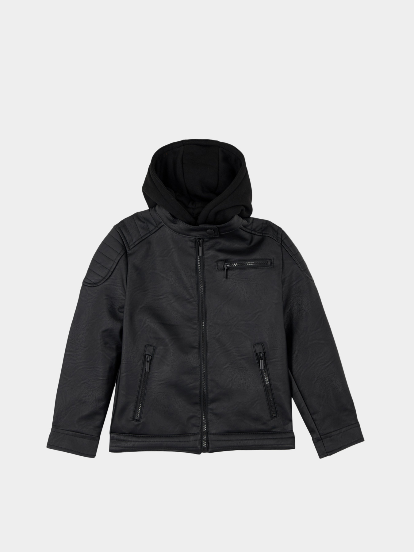 Шкіряна куртка DeFacto модель X5452A6-BK27 Фото