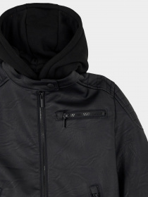 Шкіряна куртка DeFacto модель X5452A6-BK27 Фото