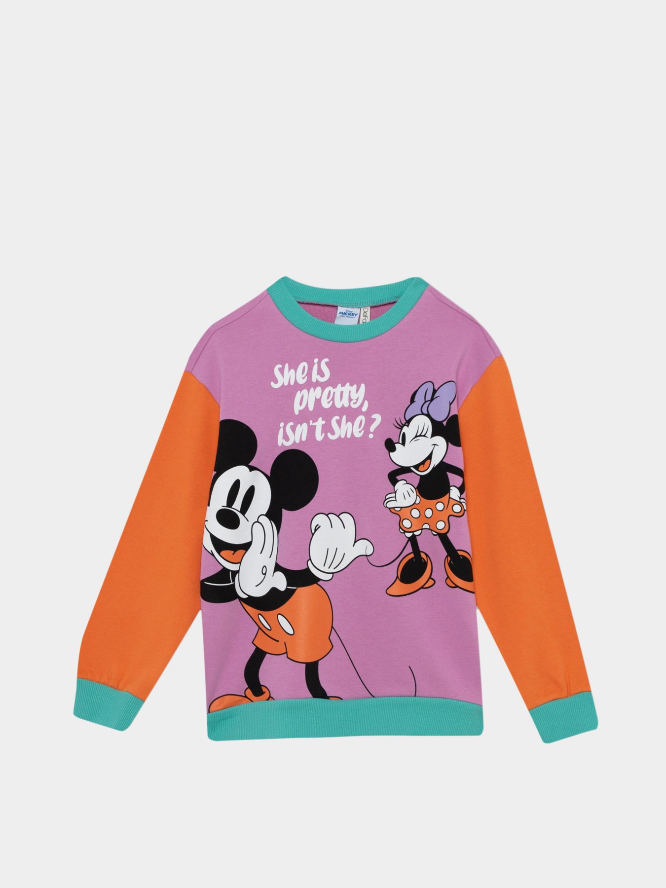 Свитшот DeFacto Mickey & Minnie модель Y4229A6-OG115 Фото