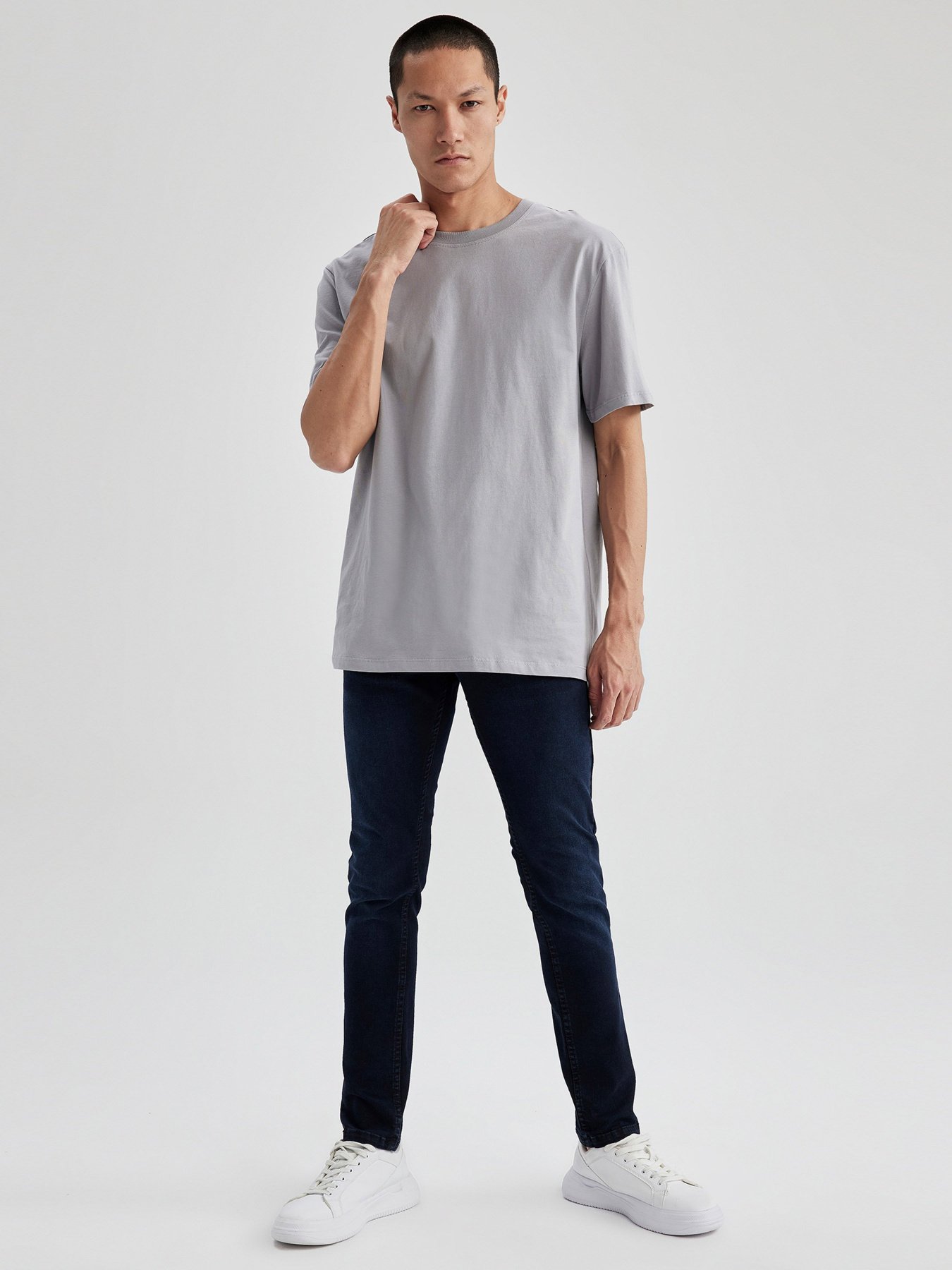 Футболка DeFacto модель V7699AZ-GR89 Фото