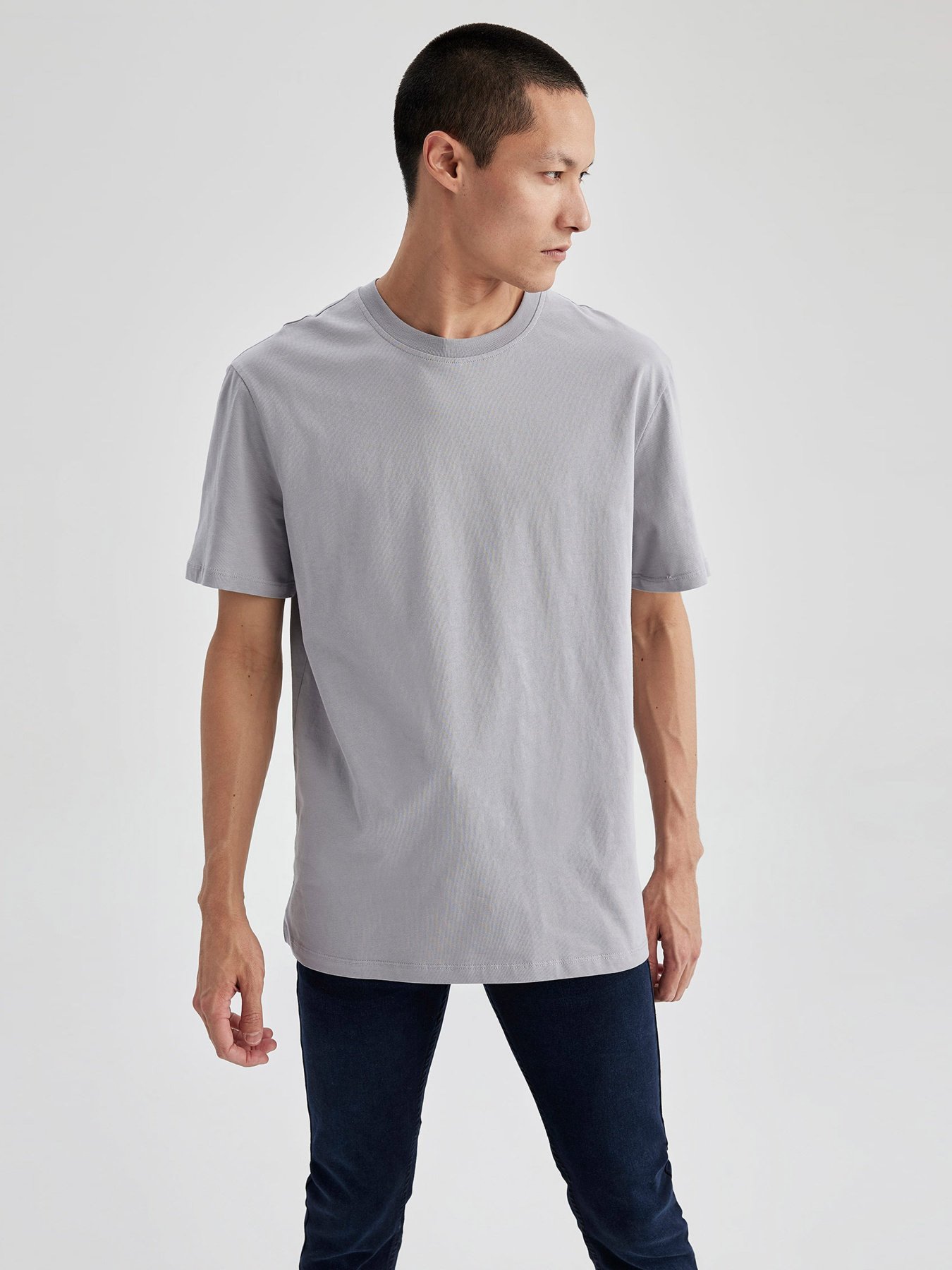 Футболка DeFacto модель V7699AZ-GR89 Фото