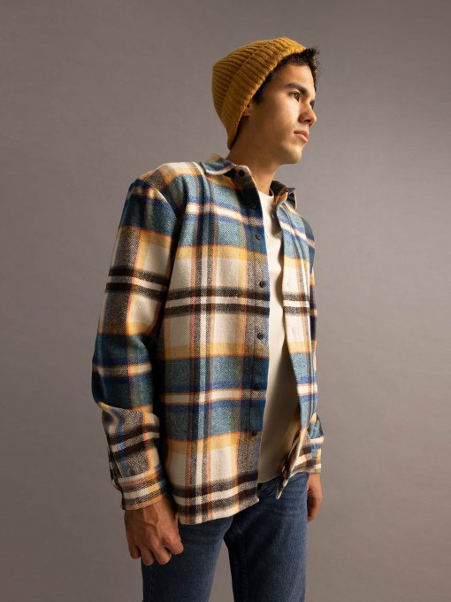 Сорочка повсякденна DeFacto модель W7413AZ-GN1082 Фото