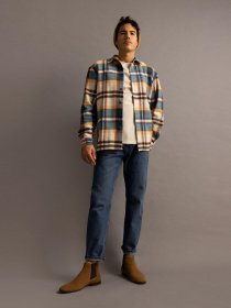 Сорочка повсякденна DeFacto модель W7413AZ-GN1082 Сорочка повсякденна DeFacto модель W7413AZ-GN1082 Фото