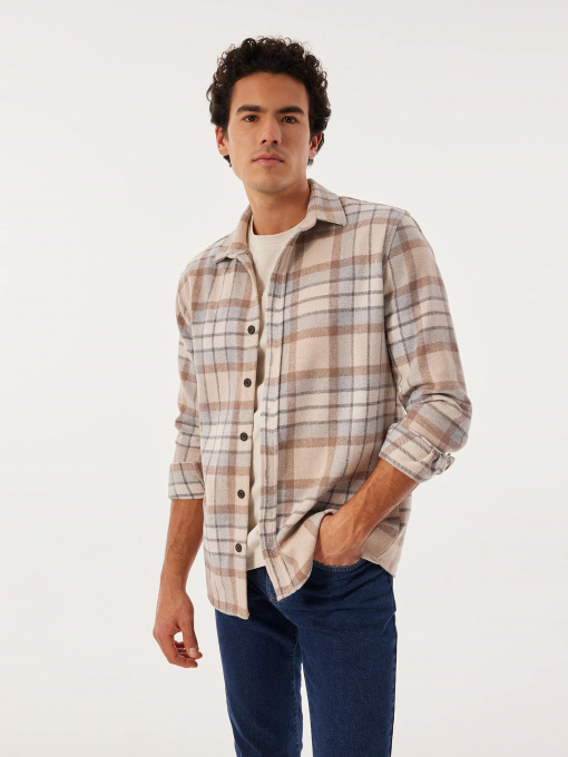 Сорочка повсякденна DeFacto модель X2400AZ-BG716 Фото