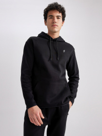 Худи DeFacto модель X9031AZ-BK81 Худи DeFacto модель X9031AZ-BK81 Фото