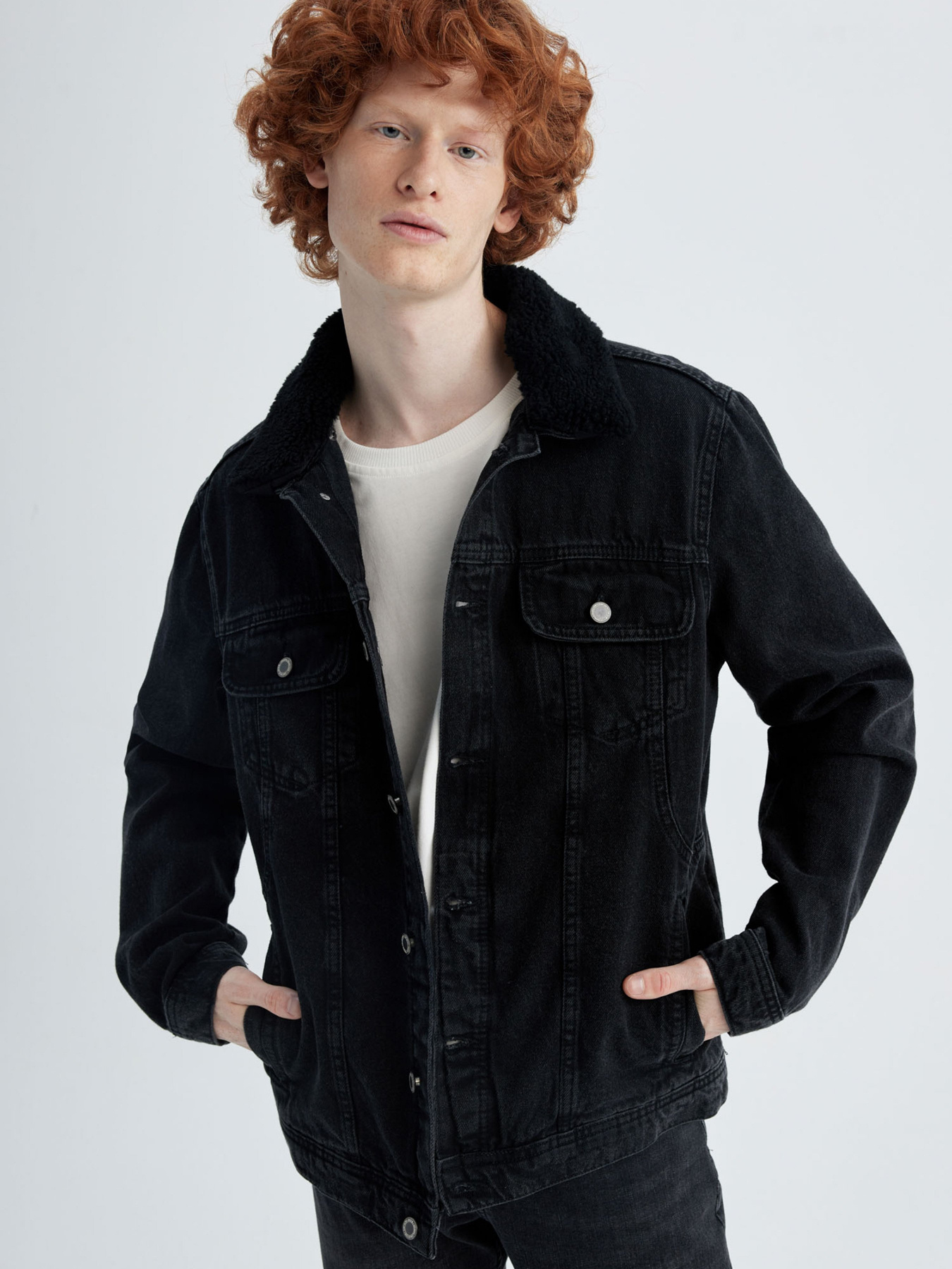 Джинсова куртка DeFacto модель Z4920AZ-NM40 Фото