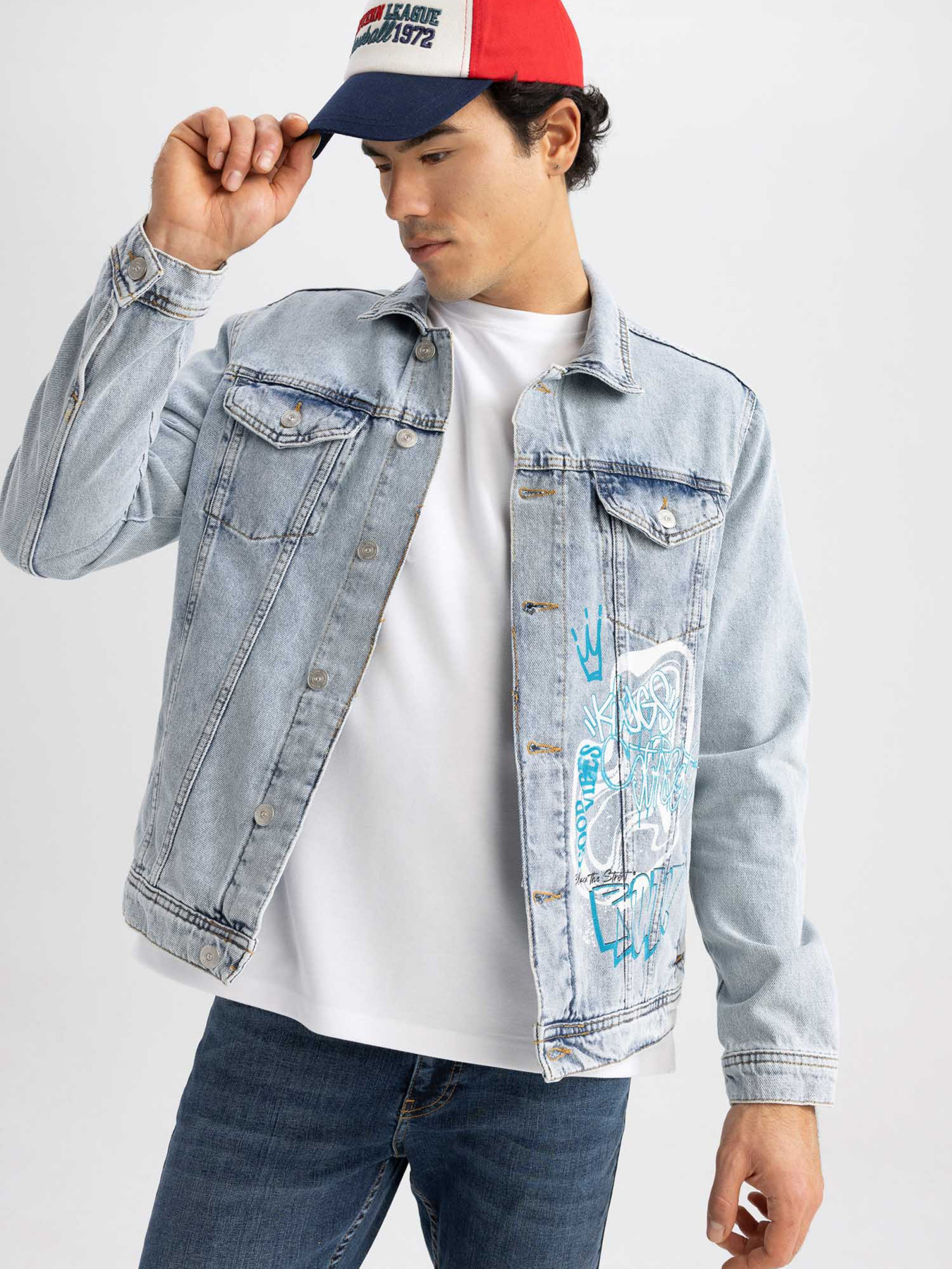 Джинсова куртка DeFacto модель Z4984AZ-NM39 Фото