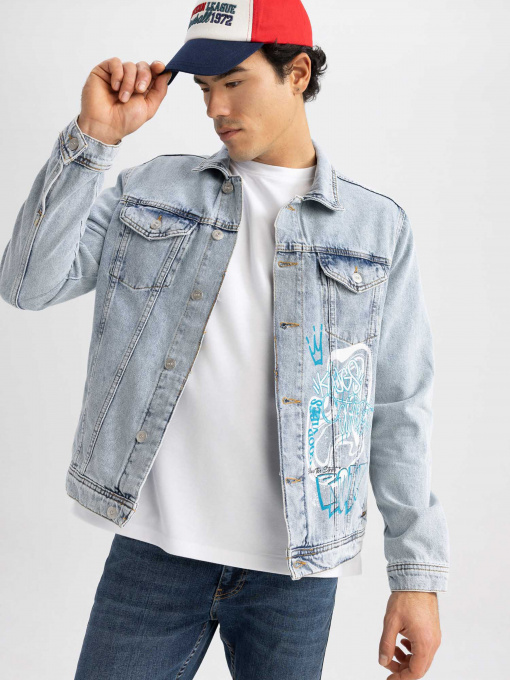 Джинсовая куртка DeFacto модель Z4984AZ-NM39 Фото