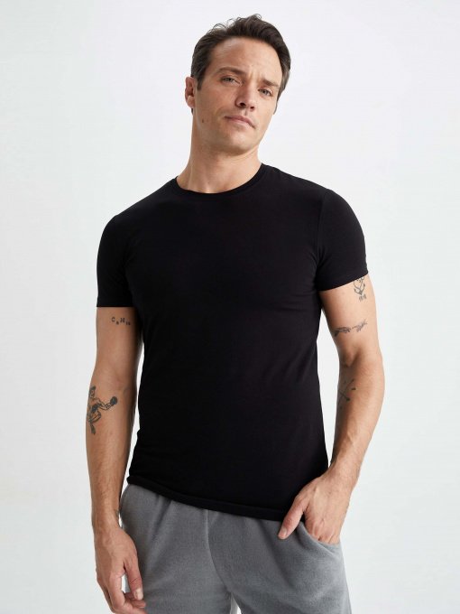 Футболка DeFacto модель L4885AZ-BK27 Фото