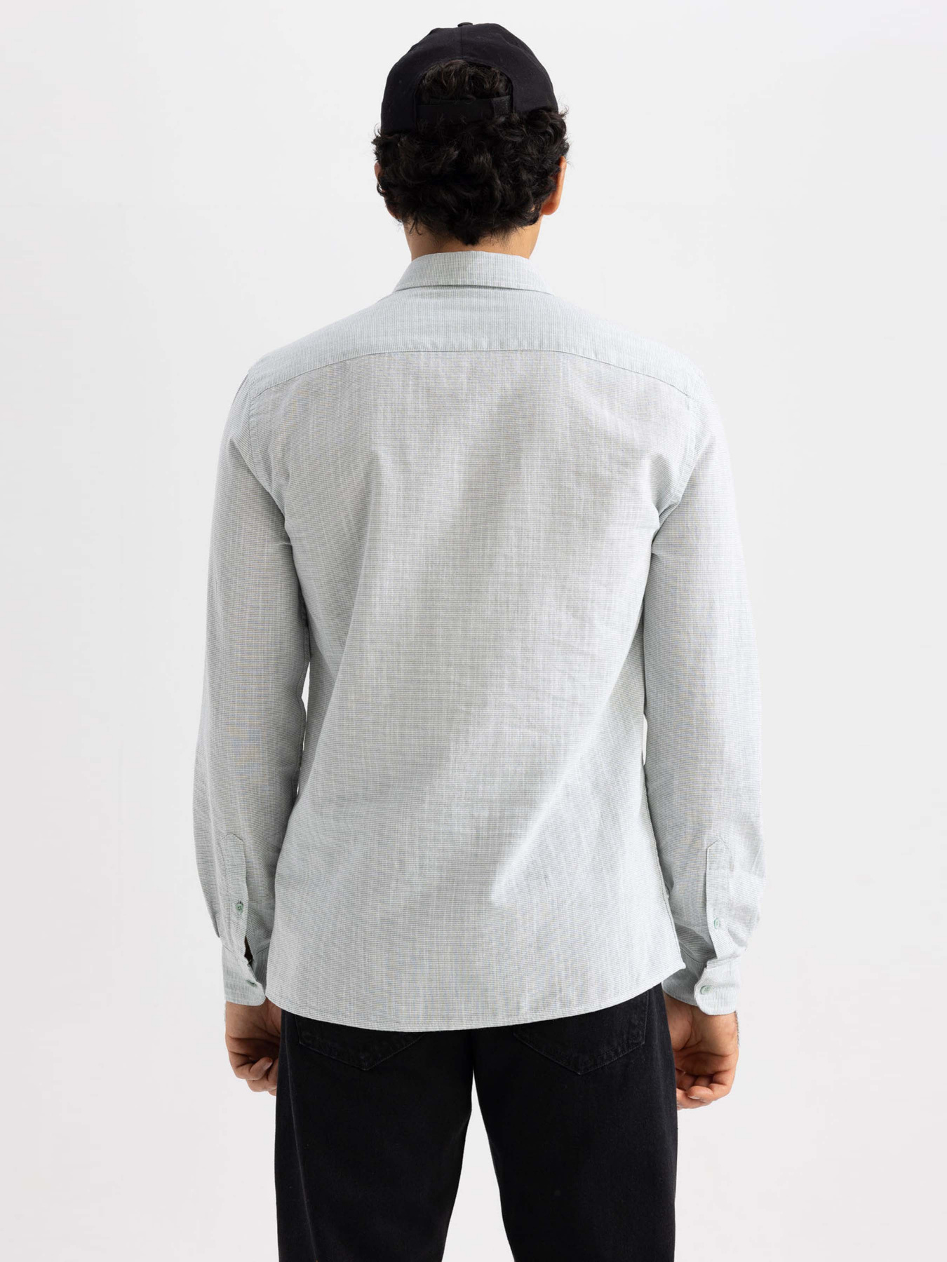 Рубашка повседневная DeFacto модель J8961AZ-GN1015 Фото