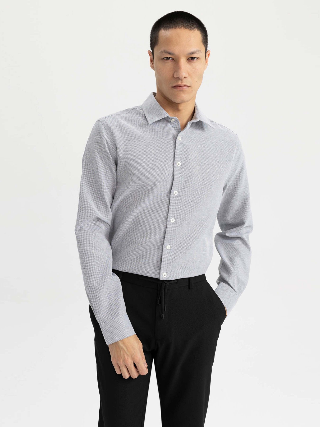 Сорочка повсякденна DeFacto модель Z8168AZ-GR221 Фото