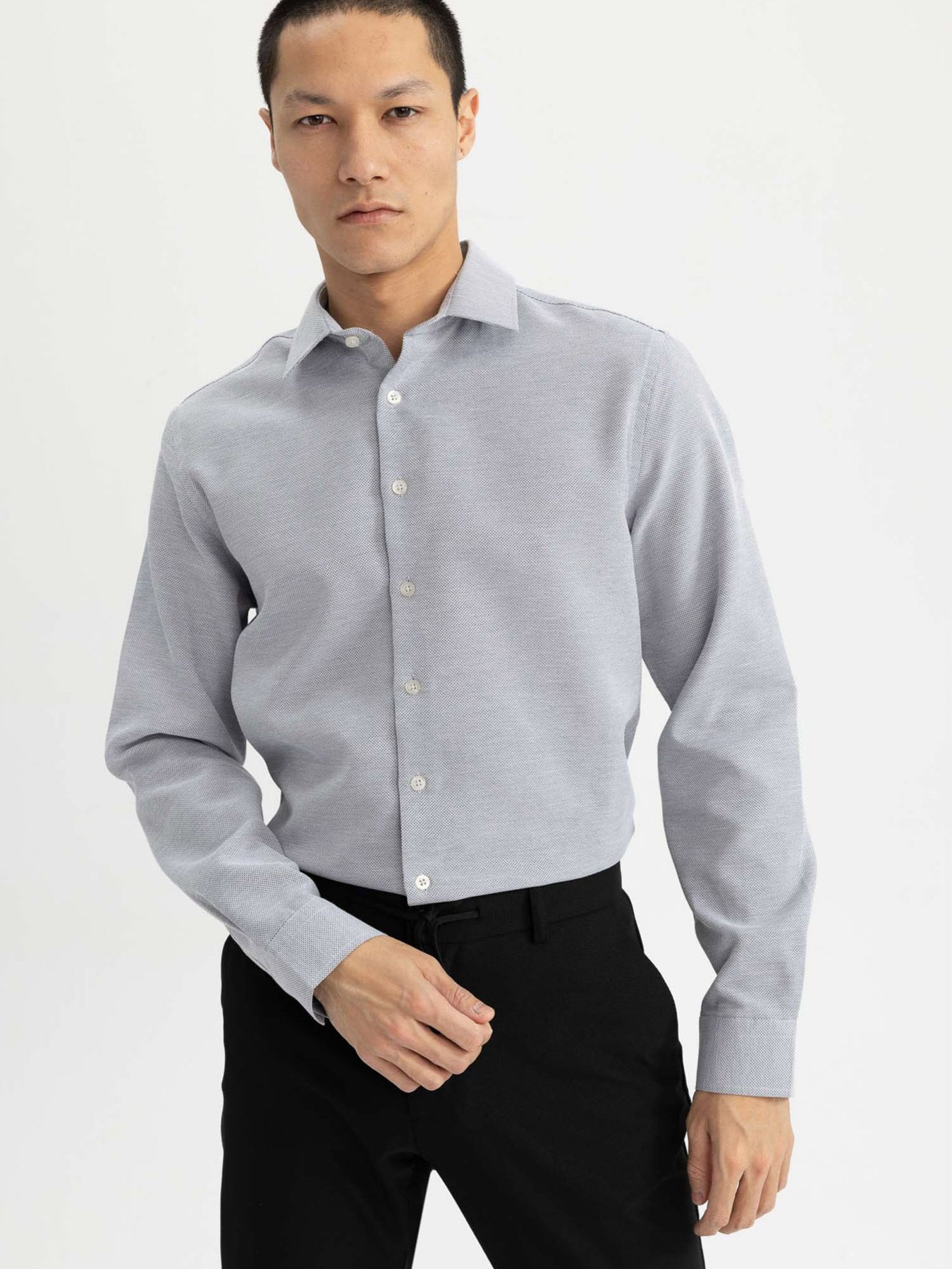 Сорочка повсякденна DeFacto модель Z8168AZ-GR221 Фото