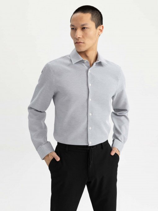 Рубашка повседневная DeFacto модель Z8168AZ-GR221 Фото