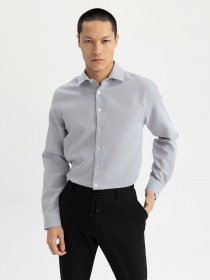 Сорочка повсякденна DeFacto модель Z8168AZ-GR221 Фото