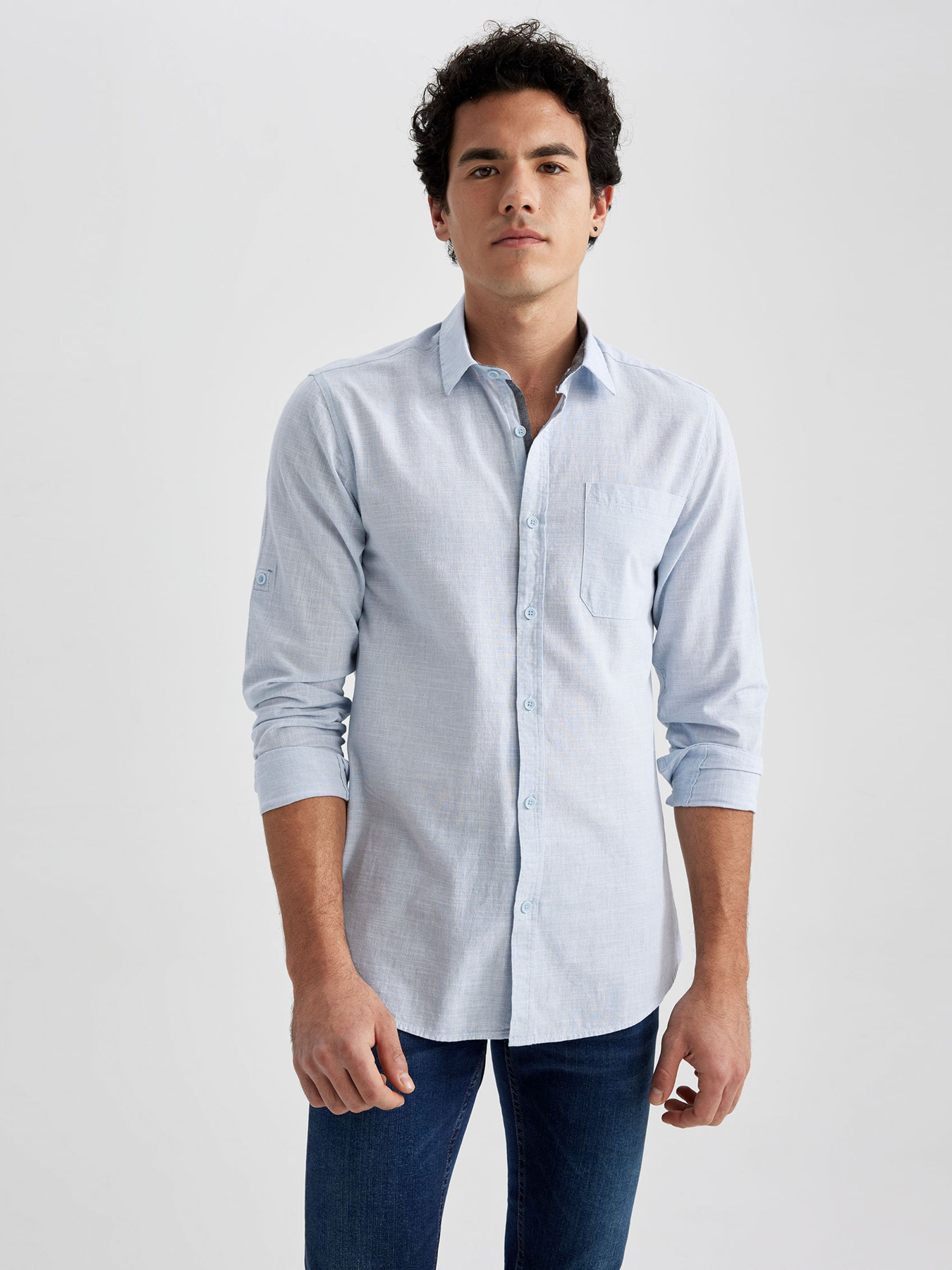 Рубашка повседневная DeFacto модель N9066AZ-BE303 Фото