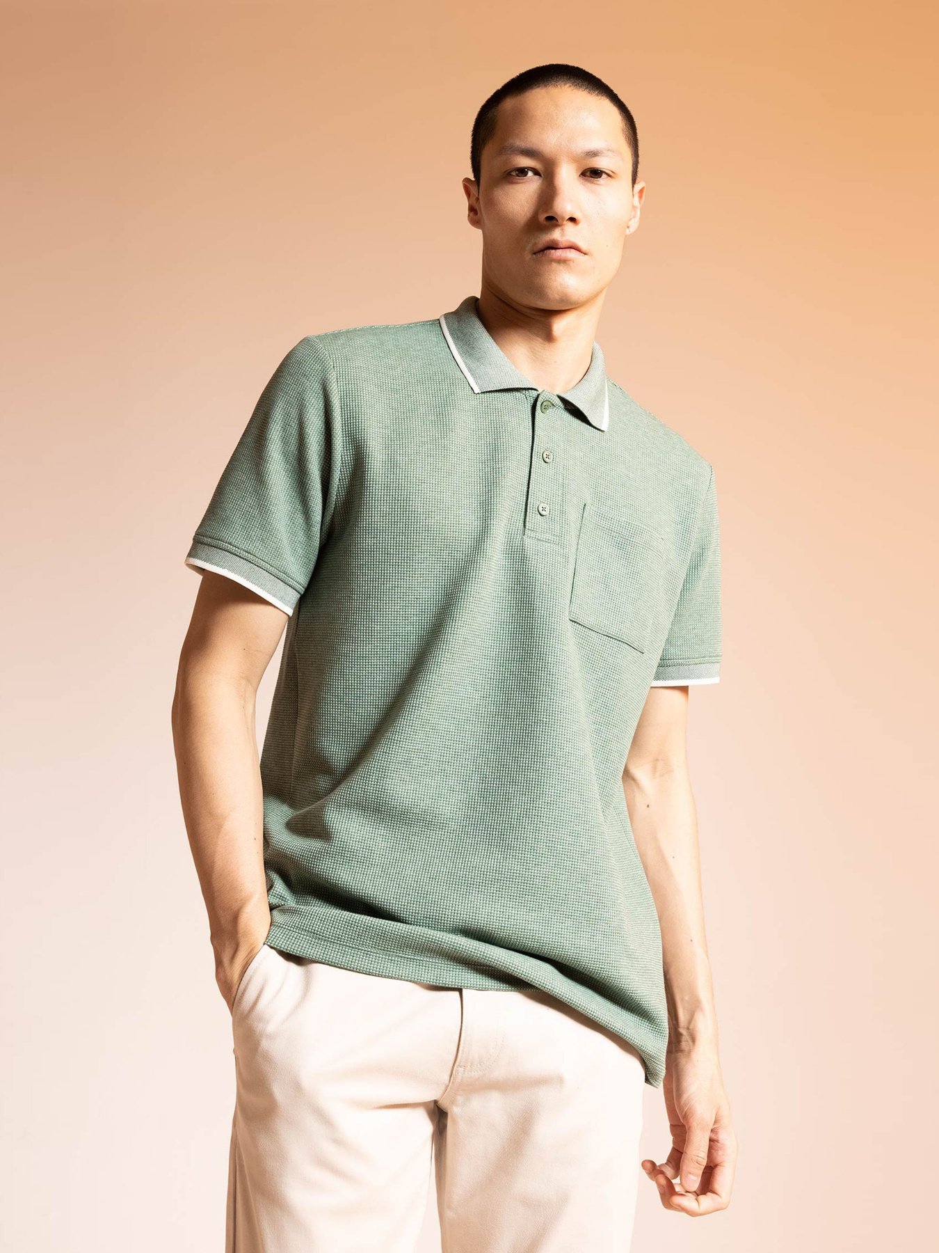 Поло DeFacto модель T7999AZ-GN500 Фото