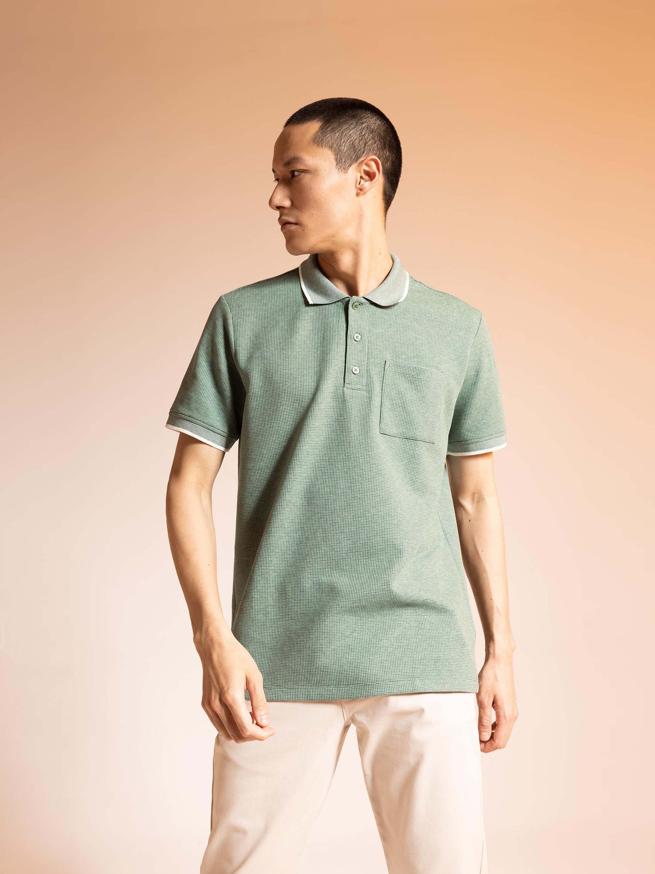 Поло DeFacto модель T7999AZ-GN500 Фото