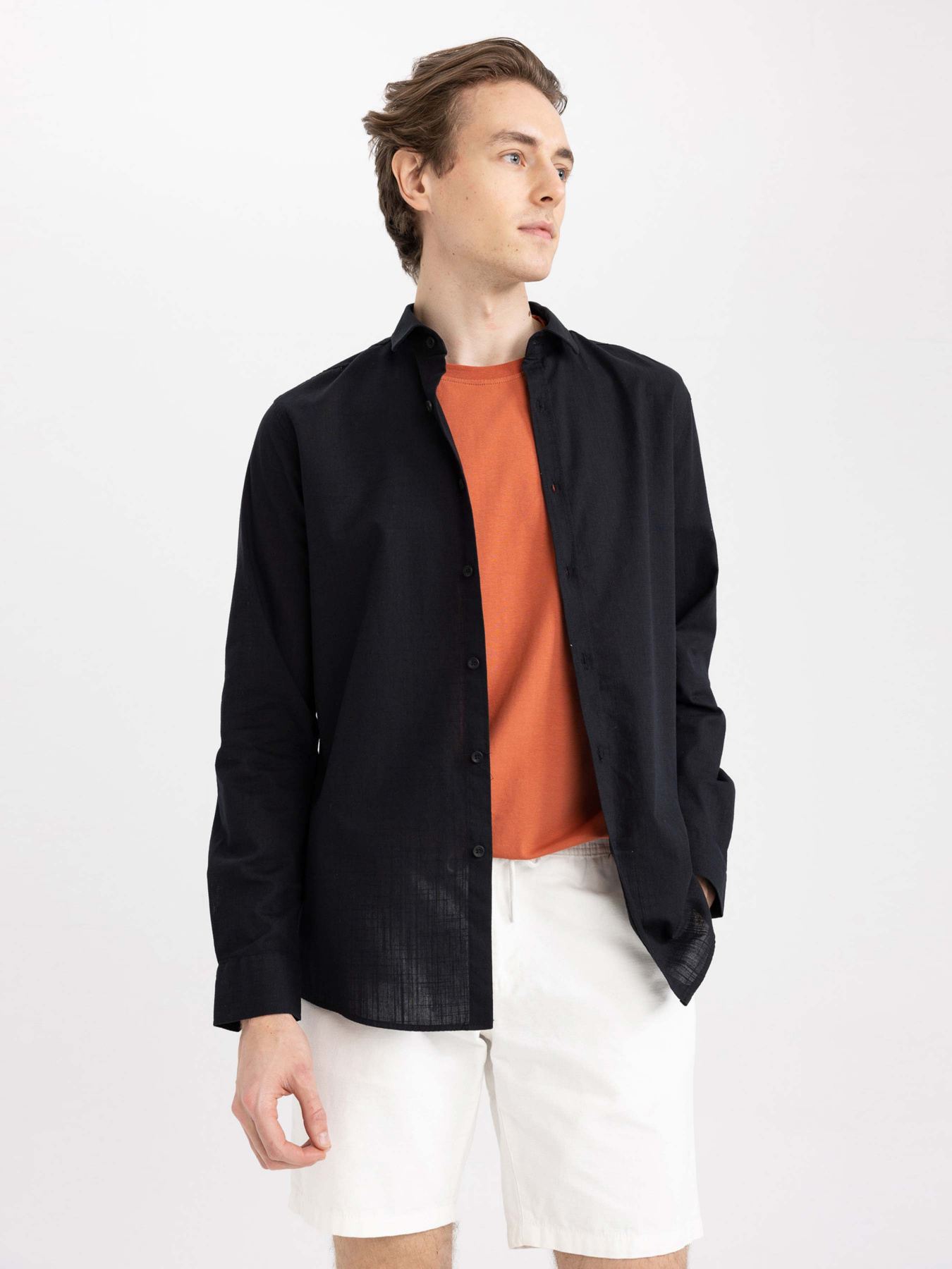 Сорочка DeFacto модель R1680AZ-BK81 Фото