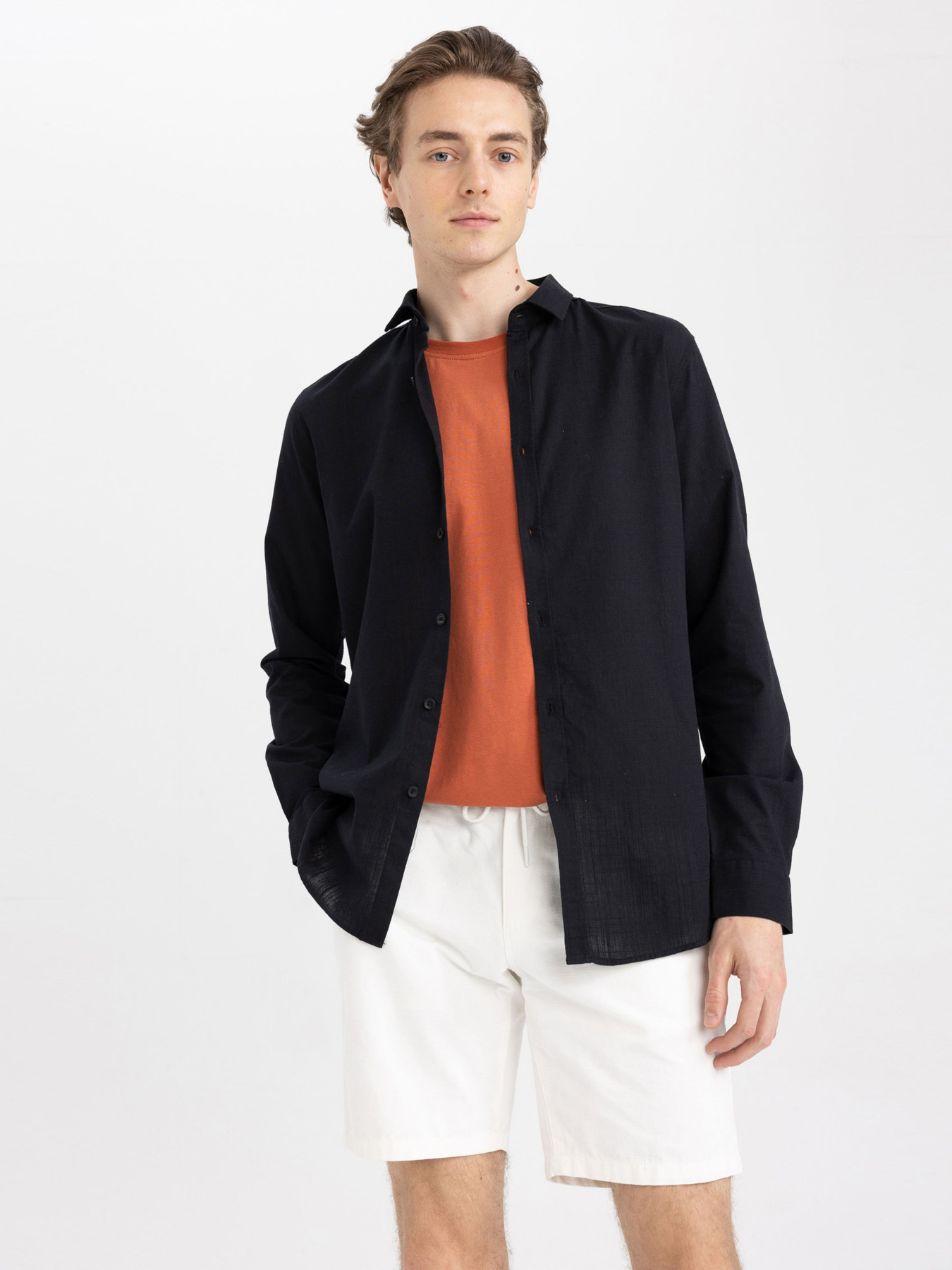 Сорочка DeFacto модель R1680AZ-BK81 Фото