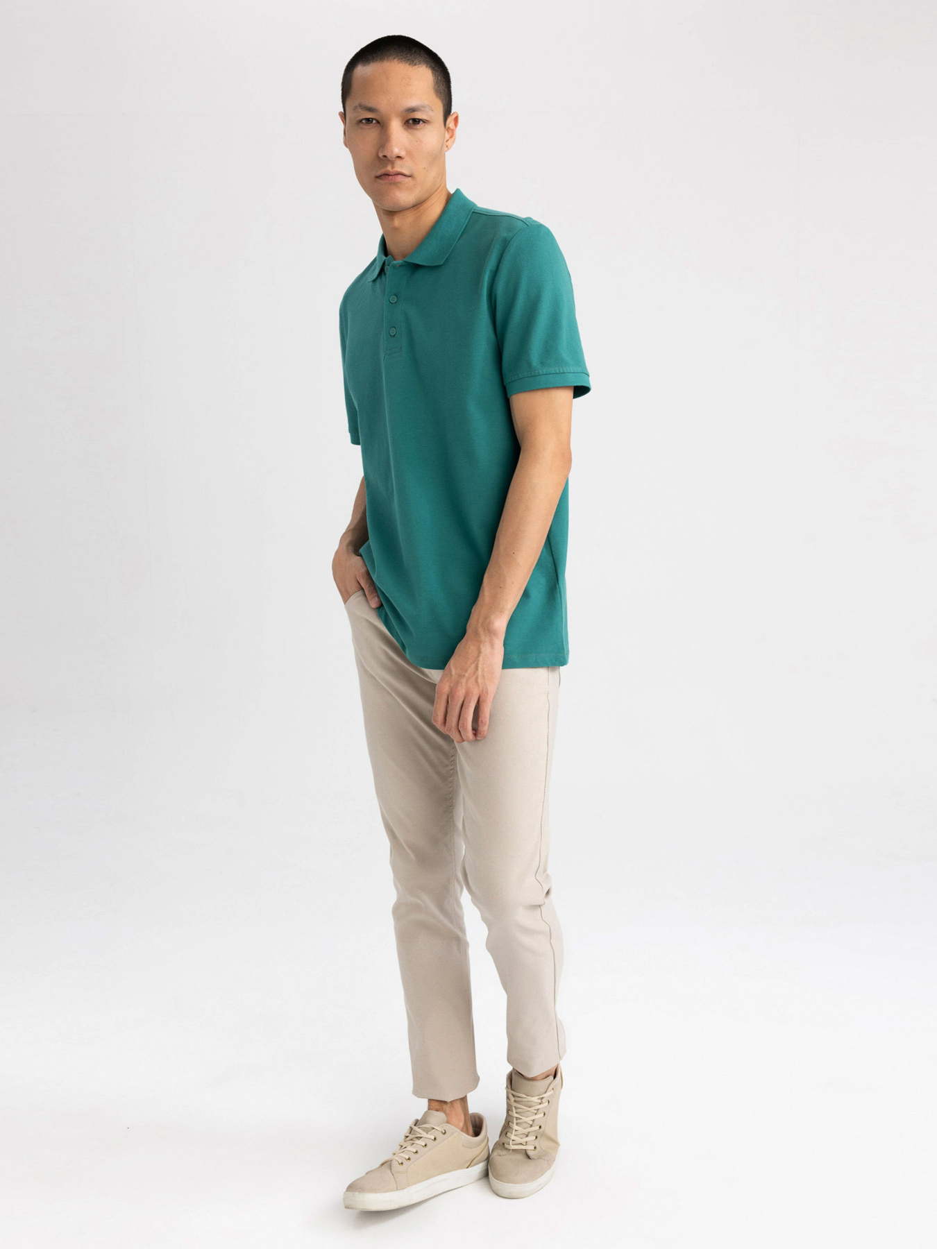 Поло DeFacto модель M7676AZ-GN749 Фото