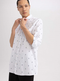 Сорочка повсякденна DeFacto модель Z3002AZ-WT34 Фото