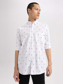 Сорочка повсякденна DeFacto модель Z3002AZ-WT34 Фото