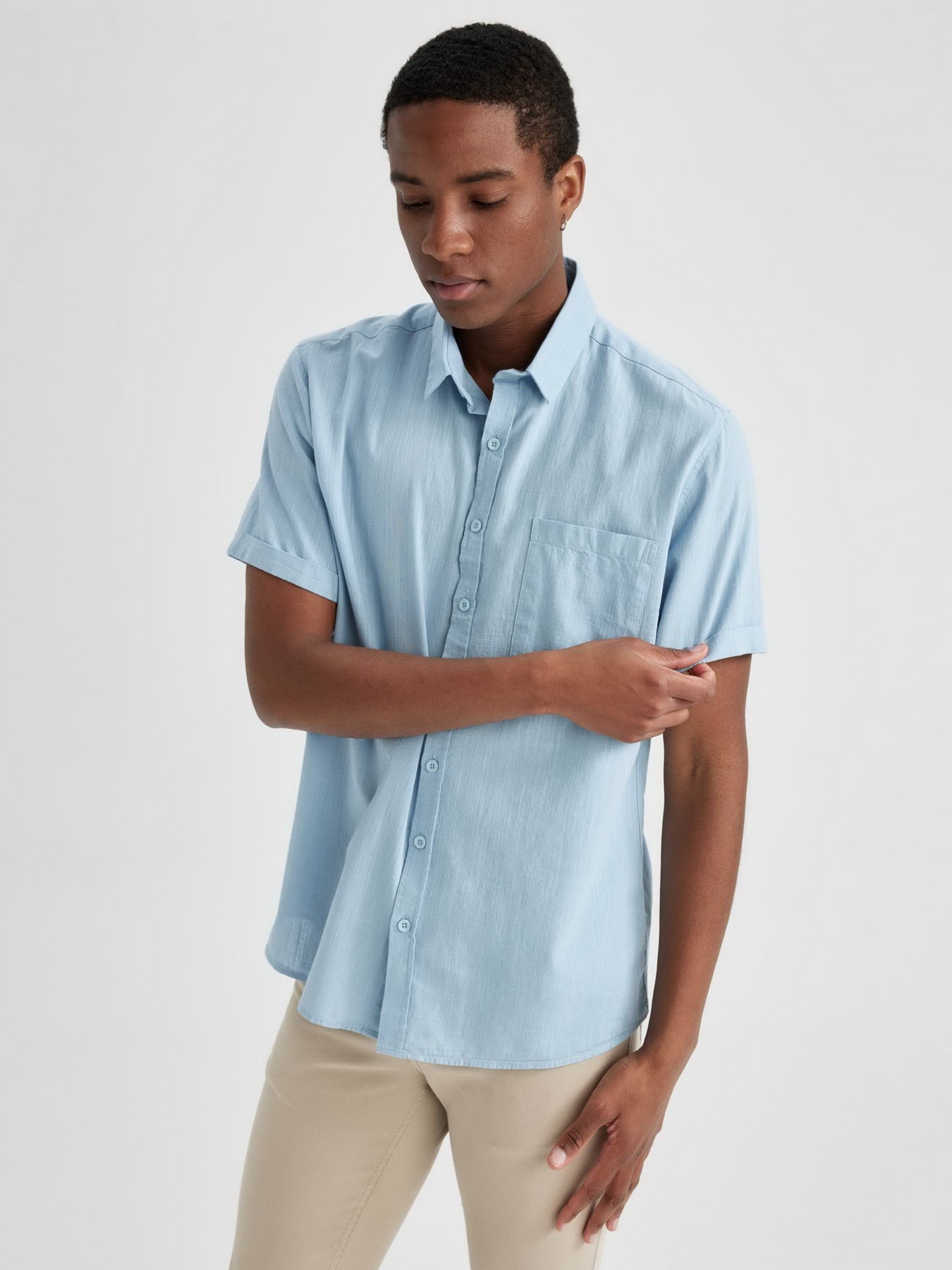 Сорочка повсякденна DeFacto модель R1706AZ-BE656 Фото