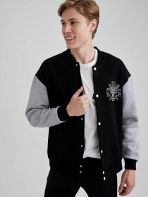 Бомбер DeFacto модель B1179AX-BK81 Фото