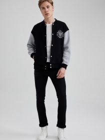 Бомбер DeFacto модель B1179AX-BK81 Фото